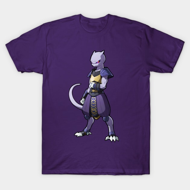 Mew2 / Psychic legendary Warrior T-Shirt by CodigoCero